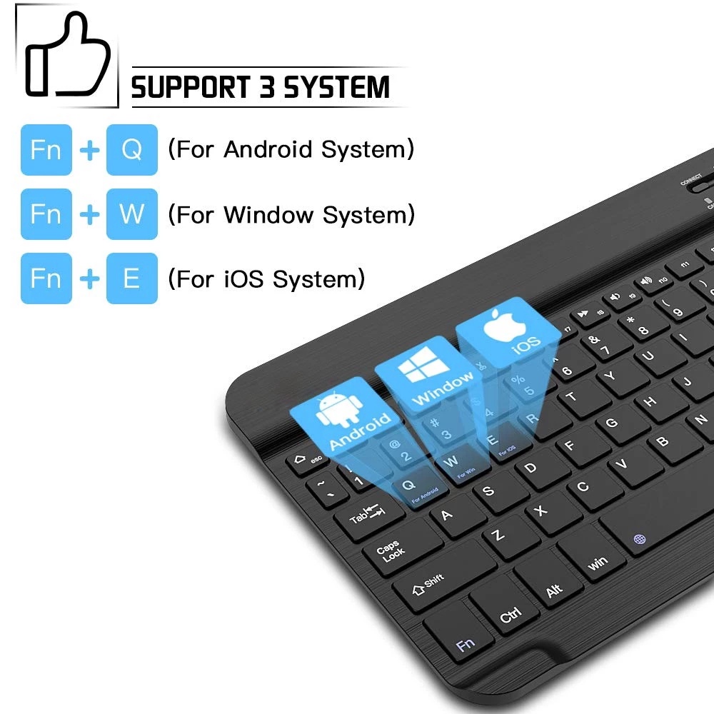 Universal Wireless Keyboard fo - огляд і ціна Tablet Accessories Keyboard