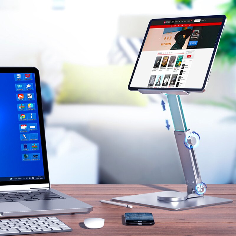 Aluminum Tablet Stand 360°Rota - огляд і ціна Xiaomi Tablet Accessories