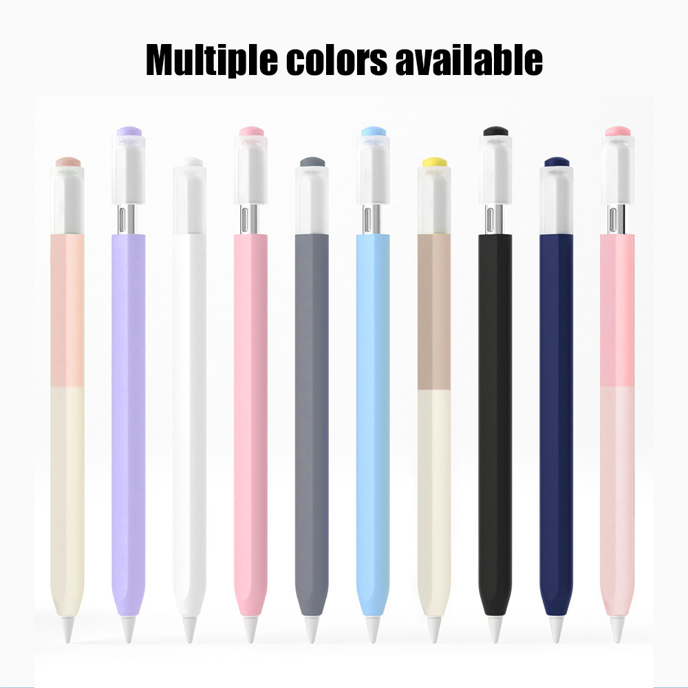Color Splicing Silicone Pen Ca - огляд і ціна Tablet Accessories Case