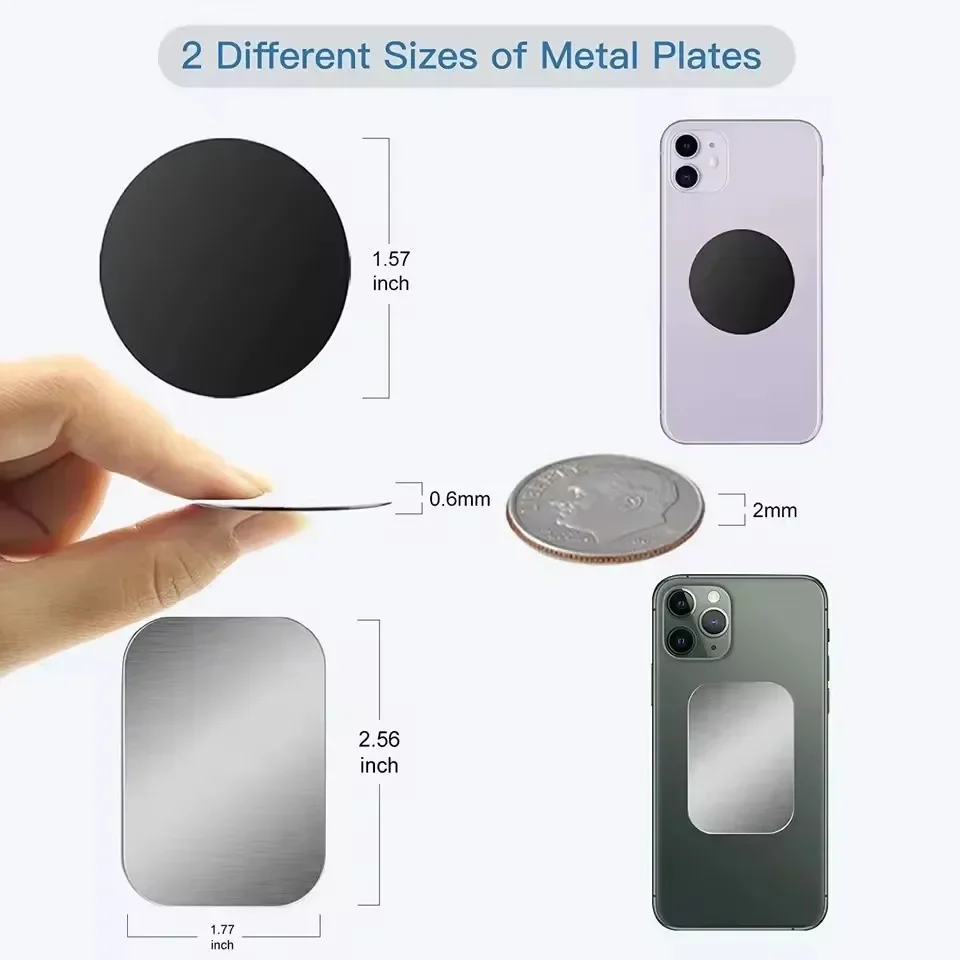 5/10pcs Magnetic Metal Plate D - огляд і ціна Trimble Tablet Accessories