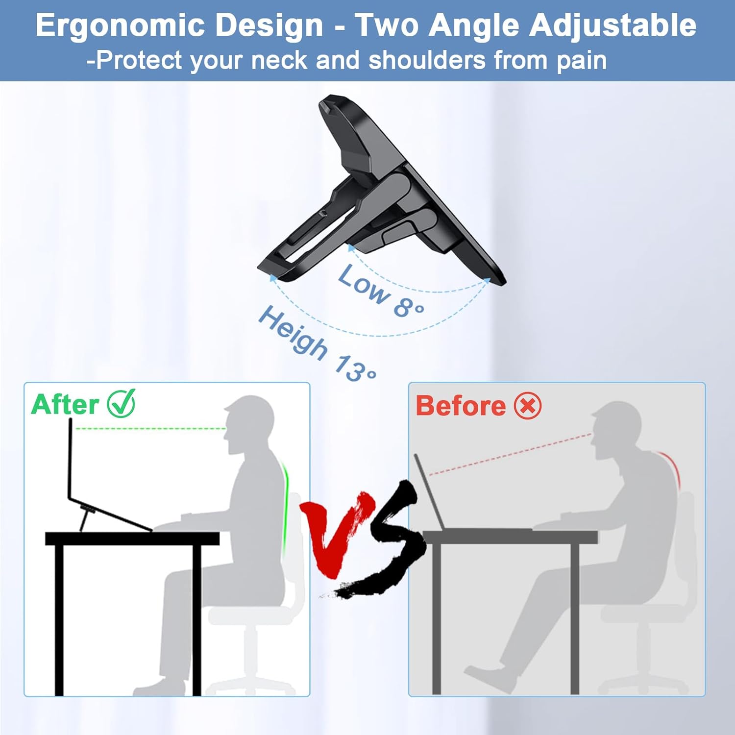 2PCS Portable Foldable Laptop  - огляд і ціна Cooling Stand Tablet