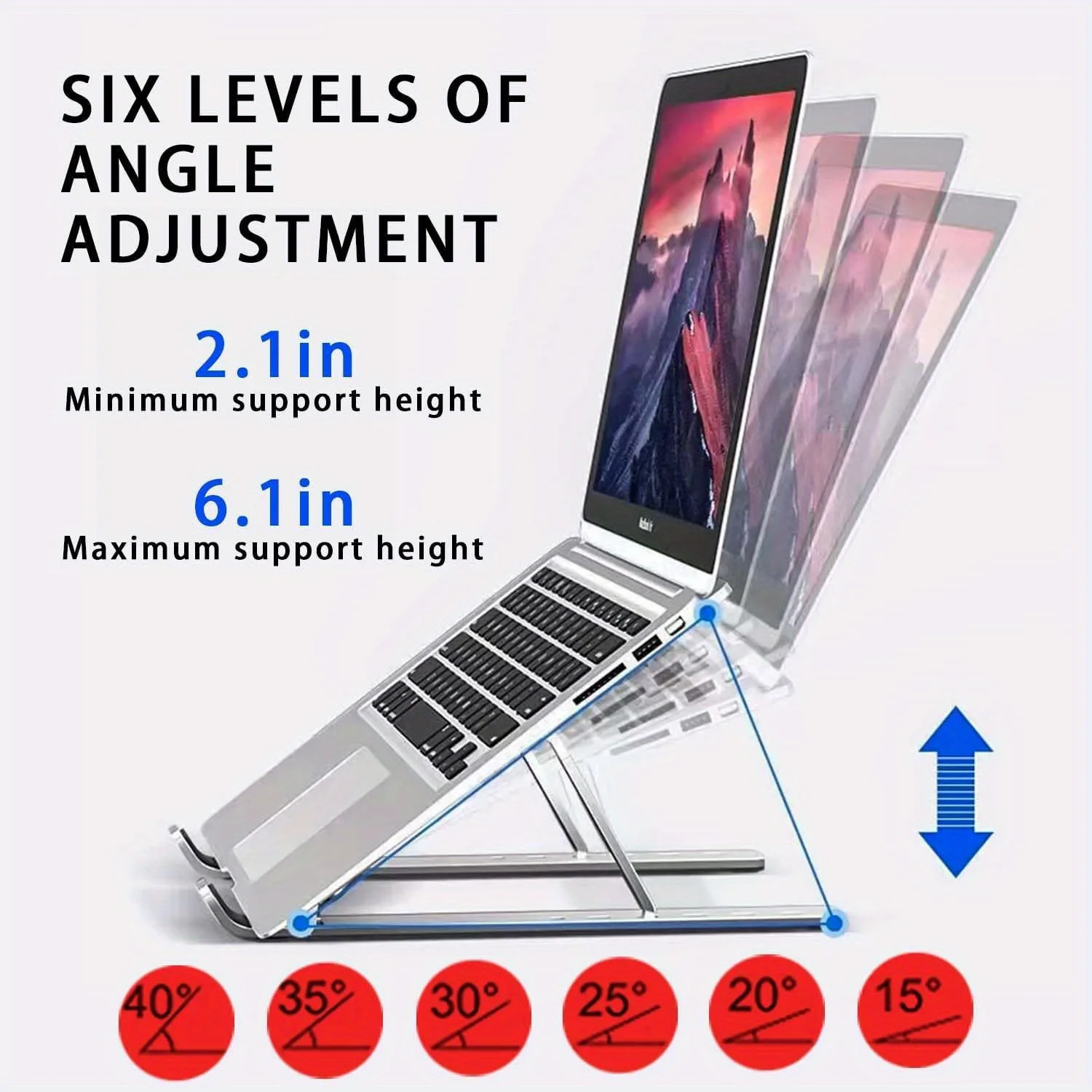 Foldable Aluminum Laptop Riser - огляд і ціна Cooling Stand Tablet