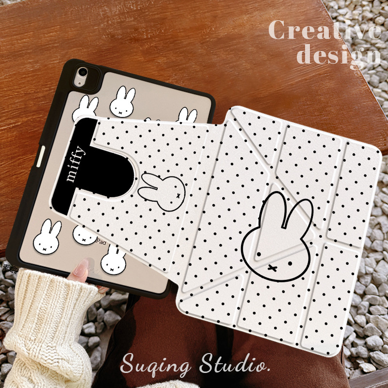Kawaii Miffy Tablet Case for I - огляд і ціна Tablet Accessories Case