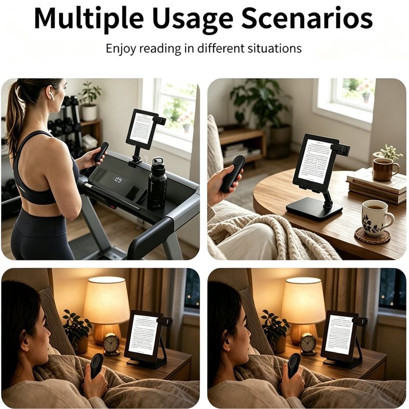 DTB7 Clip-on Bluetooth Page Tu - огляд і ціна Tablet Reading Accessories