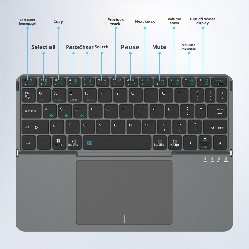 Ibox 11 Tablet Foldable Keyboa - огляд і ціна Tablet Accessories Keyboard